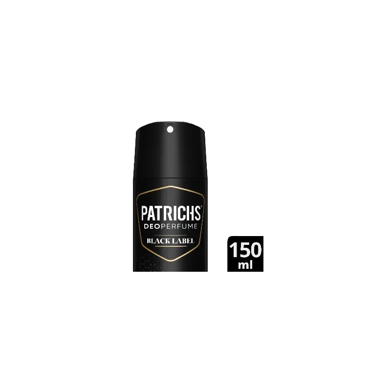 Desodorante en aerosol Patrich Black Label 97 g | Olimpio