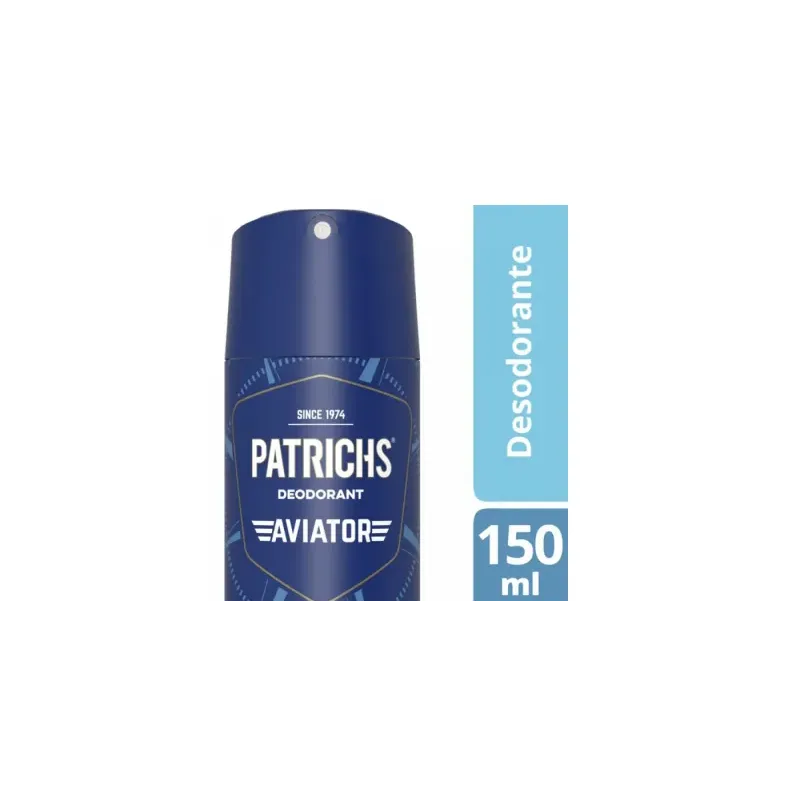 DESODORANTE PATRICH AERO X96GR AVIATOR --