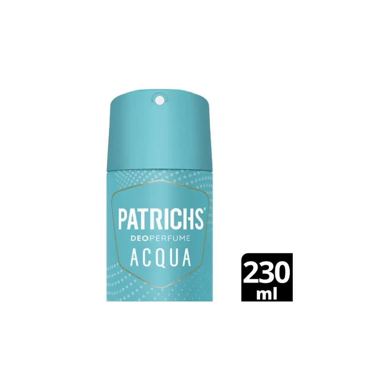 Desodorante en aerosol Patrich Aqua 147 g | Olimpio