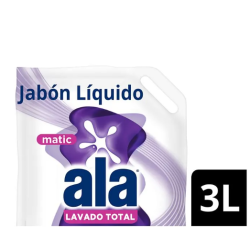 JABON LIQUIDO ROPA ALA MATIC X3L C/VIVERE