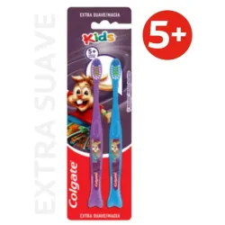 Cepillo dental infantil Colgate Kids +5 años x2 | Olimpio