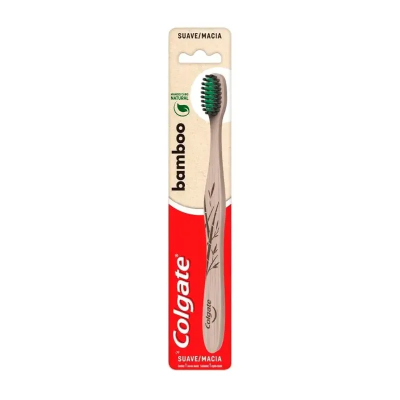 Cepillo dental Colgate Bamboo Charcoal suave | Olimpio