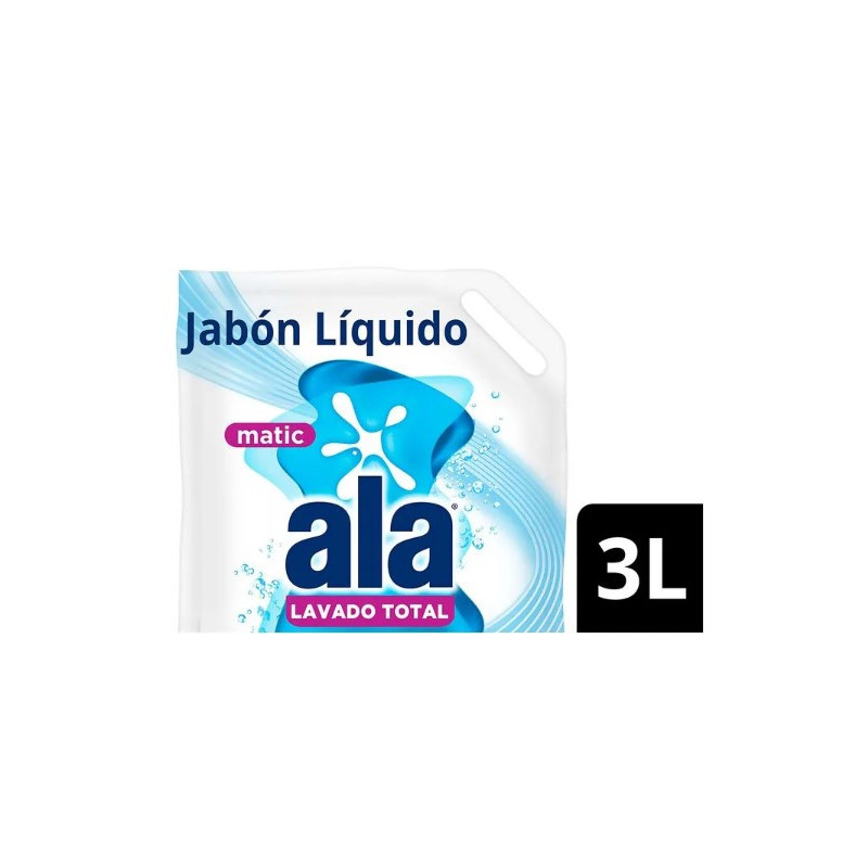 JABON LIQUIDO ROPA ALA MATIC X3L