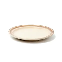 PLATO PLAYO CERAMICA HUESO FUMEE