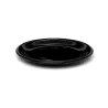 Plato playo de cerámica negro | Olimpio