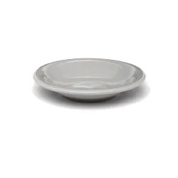 PLATO HONDO CERAMICA GRIS