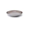 Plato hondo de cerámica gris fumé | Olimpio