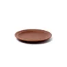 Plato de postre de cerámica chocolate | Olimpio