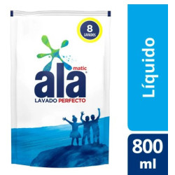 JABON LIQUIDO ROPA ALA MATIC X0.8L