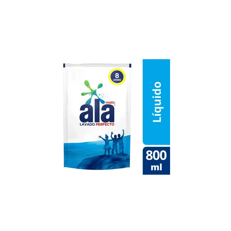 JABON LIQUIDO ROPA ALA MATIC X0.8L