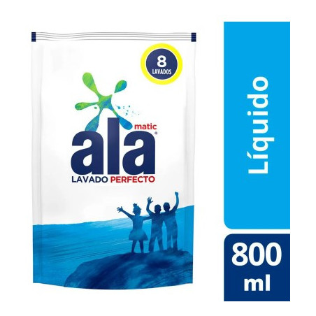 JABON LIQUIDO ROPA ALA MATIC X0.8L