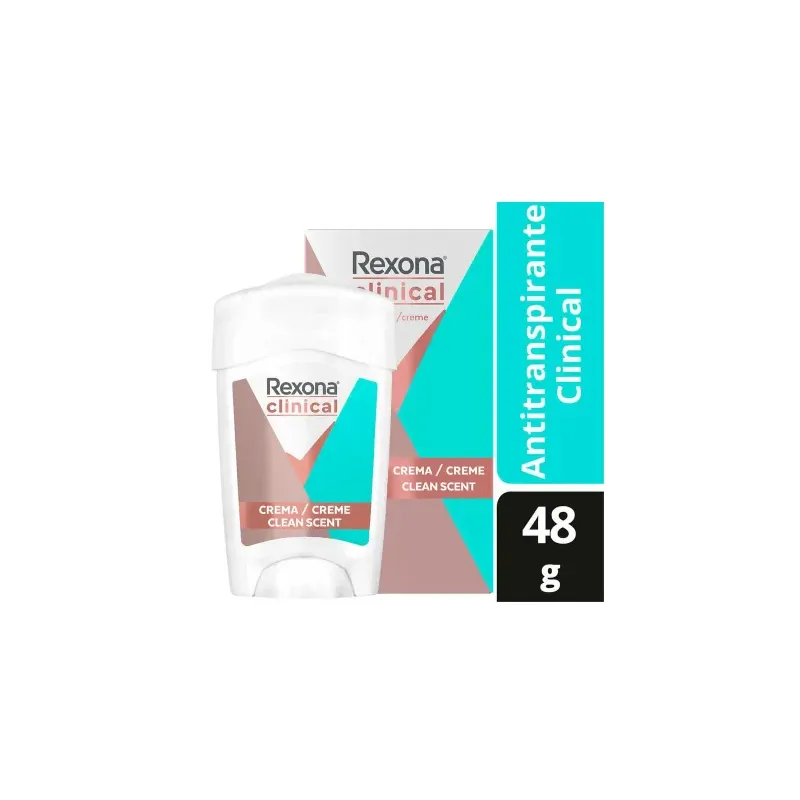DESODORANTE REXONA CLINICAL BARRA WOMEN 48GR CLEAN