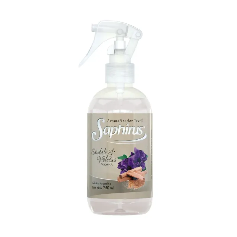 Perfumina Saphirus Sándalo y violeta 250 ml | Olimpio