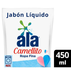 JABON LIQUIDO ROPA ALA MATIC CAMELLITO X450ML