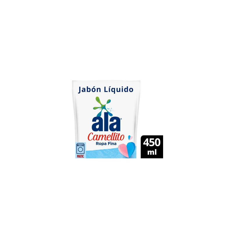 JABON LIQUIDO ROPA ALA MATIC CAMELLITO X450ML