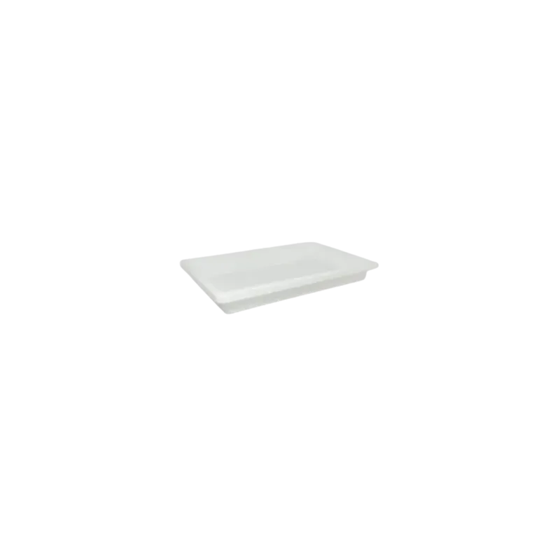 Batea plástica rectangular baja 17x28x3 cm | Olimpio