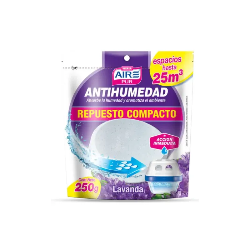 Antihumedad Aire Pur repuesto pastilla 250 g | Olimpio