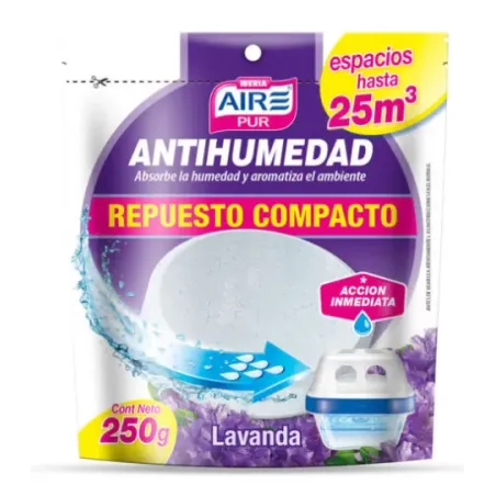 ANTIHUMEDAD REP PASTILLA BLOCK X250GR AIRE PUR