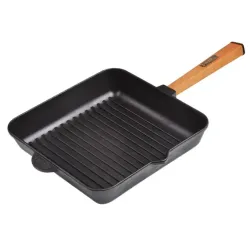 SARTEN HIERRO GRILL M/MAD 260X260  0262650GP
