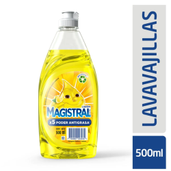 DETERGENTE MAGISTRAL X500ML LIMON