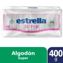 ALGODON X400GR ESTRELLA SUPER