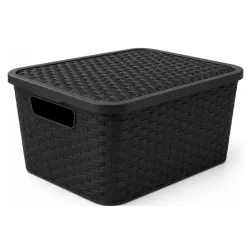 CAJA ORGANIZADORA RATAN 35L CON TAPA N4