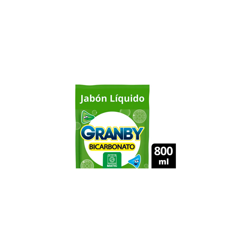 Jabón líquido para ropa Granby limón 800 ml | Olimpio