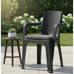 SILLA SIMIL RATAN C/ APOYA BRAZOS 510