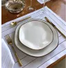 Plato playo de porcelana Maresia 27,5 cm | Olimpio