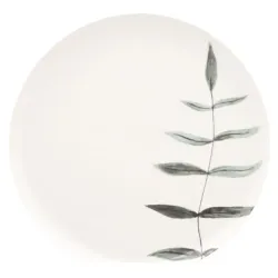 Plato playo de cerámica Samambaia 26 cm | Olimpio