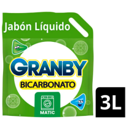 Jabón líquido para ropa Granby limón 3 L | Olimpio