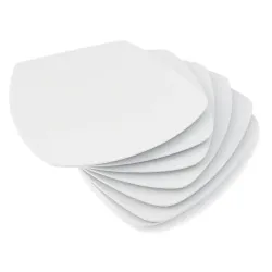 Plato playo de melamina cuadrado 25 cm | Olimpio