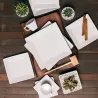 Plato playo de porcelana Quartier 26 cm | Olimpio