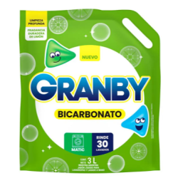 Jabón líquido para ropa Granby limón 3 L | Olimpio