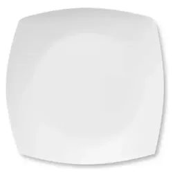 Plato playo de melamina cuadrado 25 cm | Olimpio