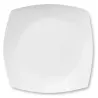 Plato playo de melamina cuadrado 25 cm | Olimpio