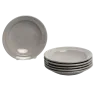 Plato hondo de cerámica gris | Olimpio