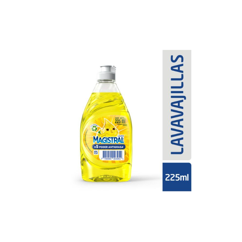 Detergente Magistral limón 225 ml | Olimpio