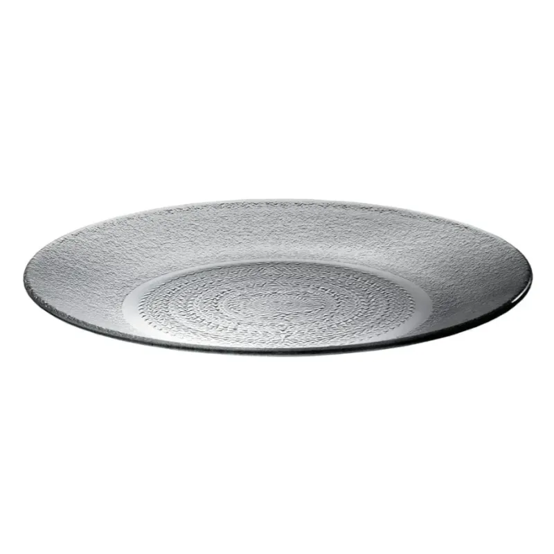 Plato playo de vidrio Acquamarine | Olimpio