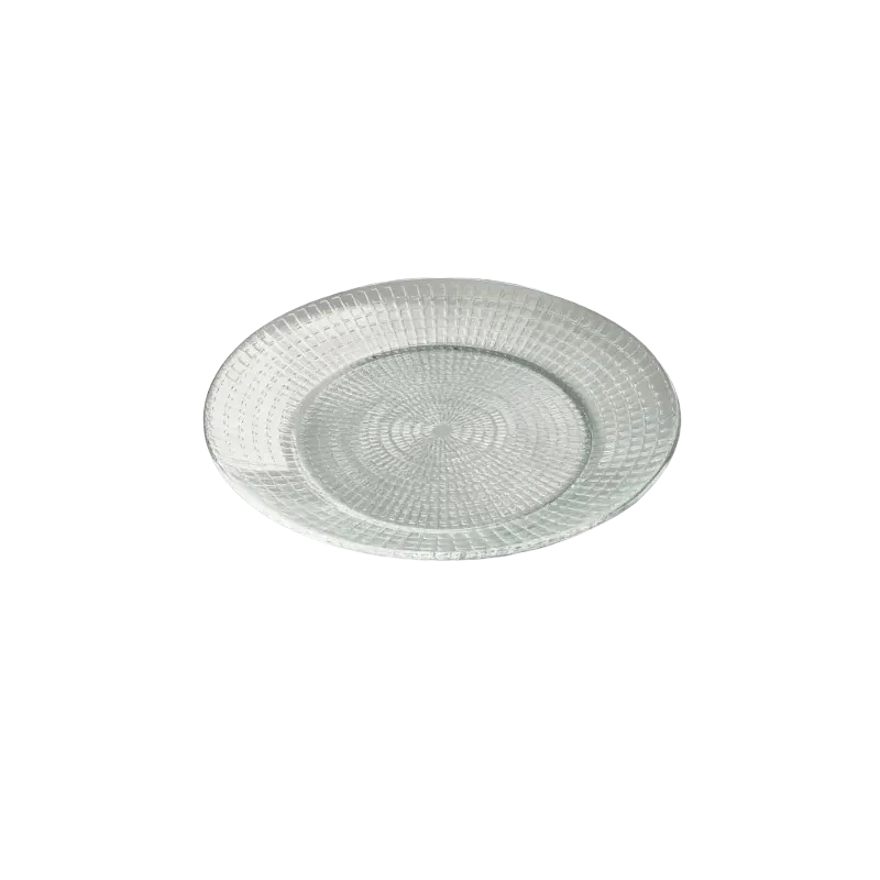 Plato playo de vidrio Durax Firenze 27 cm | Olimpio
