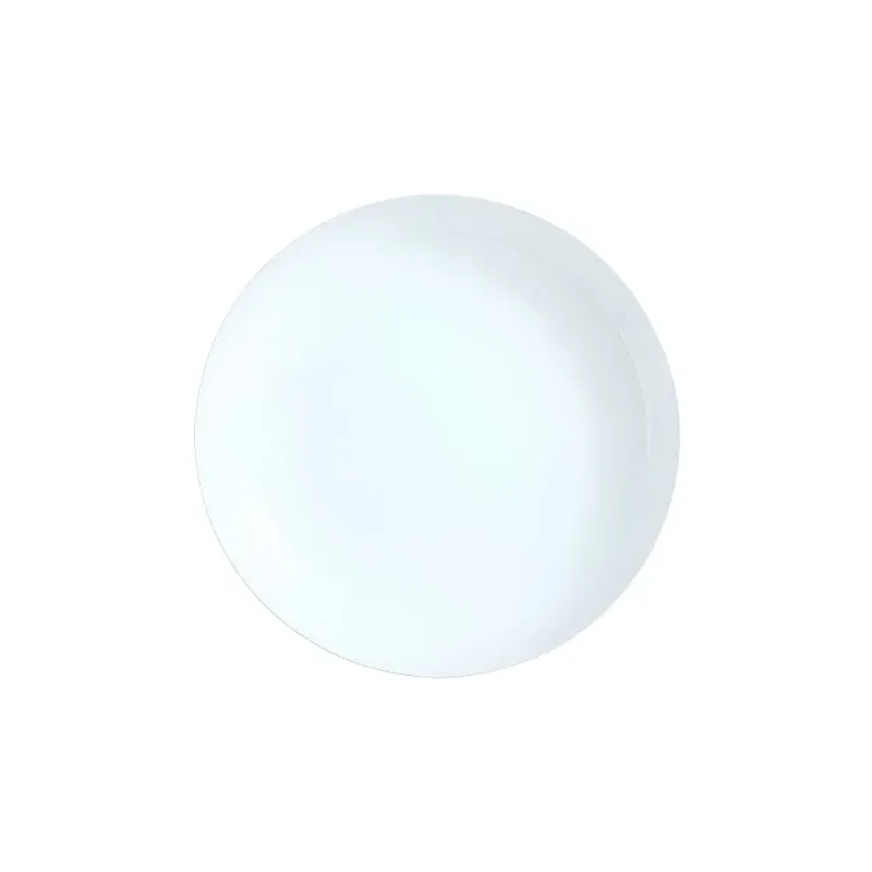 Plato hondo de vidrio opal Couscous Friends 25 cm | Olimpio