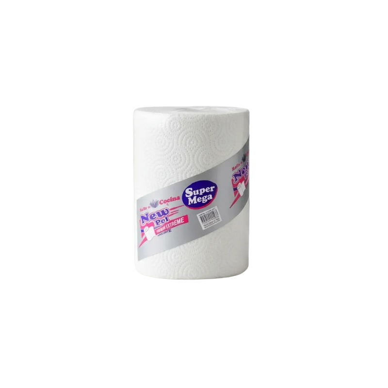 Rollo de cocina Newpel doble hoja 200 paños | Olimpio