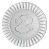 Plato hondo de vidrio Durax Orquídea | Olimpio