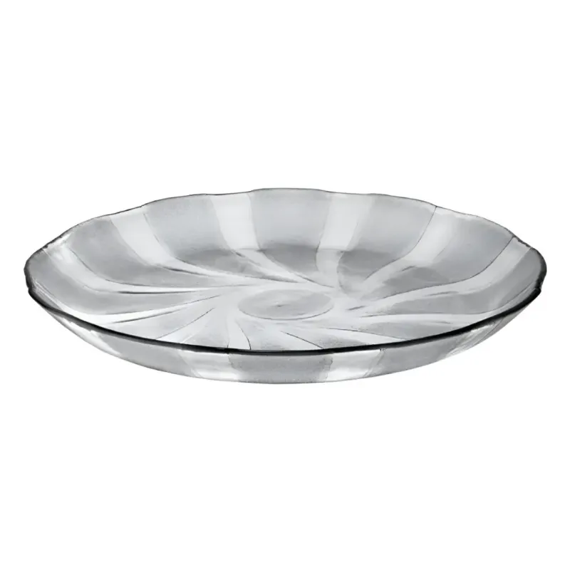 Plato hondo de vidrio Galaxia 21 cm | Olimpio