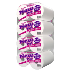Rollo de cocina Newpel doble hoja 200 paños | Olimpio