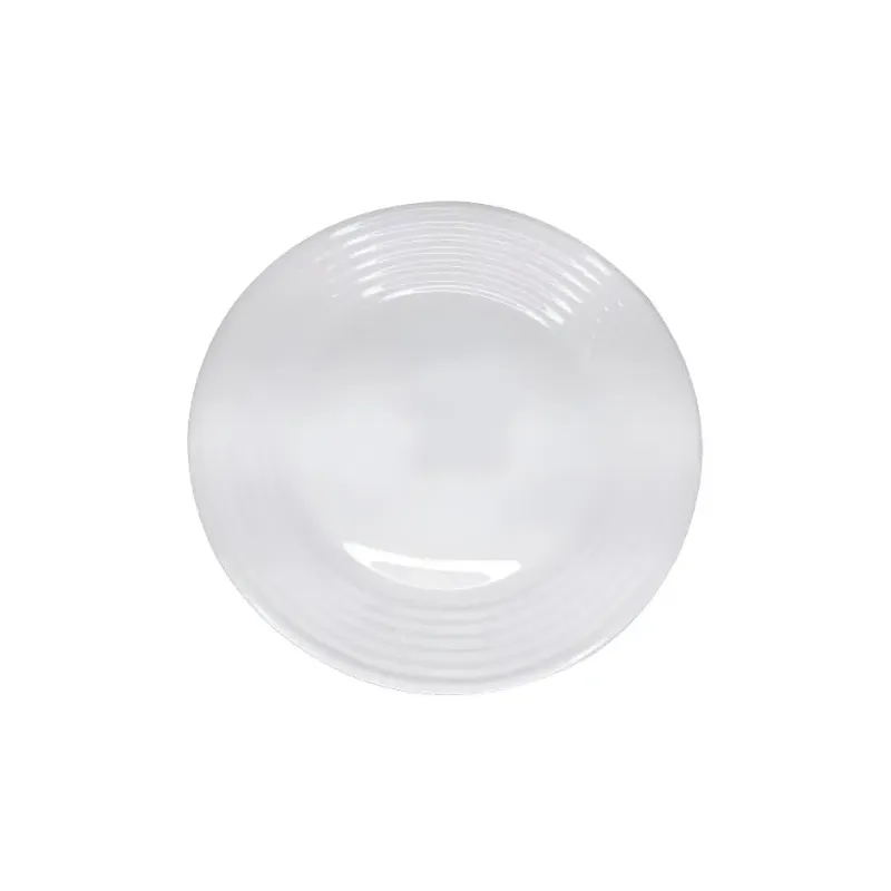 Plato playo de vidrio opal Harena 27 cm | Olimpio