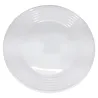 Plato playo de vidrio opal Harena 27 cm | Olimpio