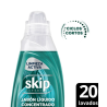 Jabón líquido para ropa Skip ciclos cortos verde 800 ml | Olimpio