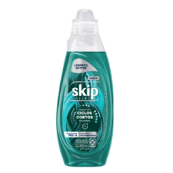 Jabón líquido para ropa Skip ciclos cortos verde 800 ml | Olimpio