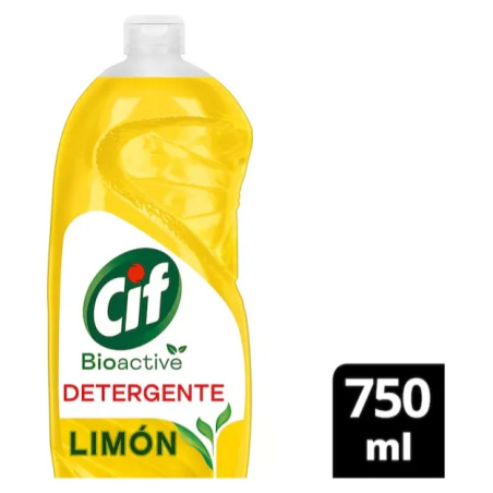 DETERGENTE CIF BIO ACT X750ML LIMON